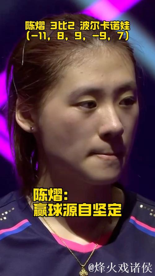 WTT蒙彼利埃冠军赛：陈熠苦战五局 惊险晋级女单八强